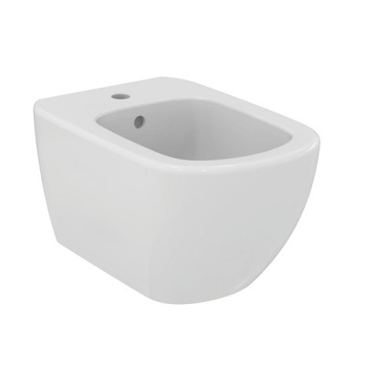 BIDEU TESI SUSPENDAT, FIXARE COMPLET ASCUNSA, 53X36, ALB MAT